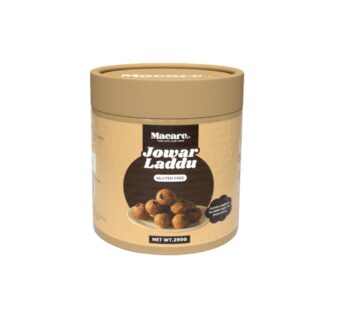 Macaro Jowar Laddu Jar (290 grams) | No Added Sugar or Preservative